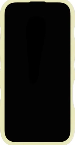 Wavy Case iPhone 16 Lemonade/Transparent