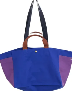 Weekend Bag (Organic)-Small-Electric blue multi