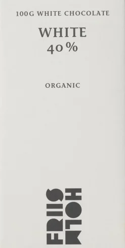 White Organic 40% 100 g økologisk