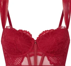 Withney Padded Underwired Longline Bra