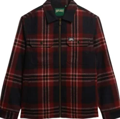 WOOL MILLER ZIP OVERSHIRT