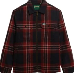 WOOL MILLER ZIP OVERSHIRT