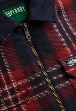 WOOL MILLER ZIP OVERSHIRT