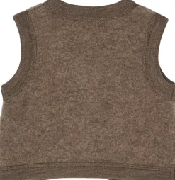 Woolly fleece vest