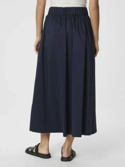 Yara Long Poplin Skirt