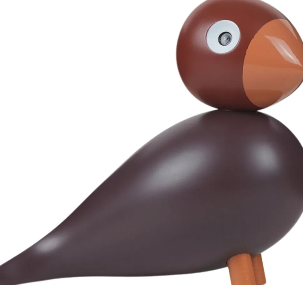 Year Bird Flora 2024 H12. 5 cm pink