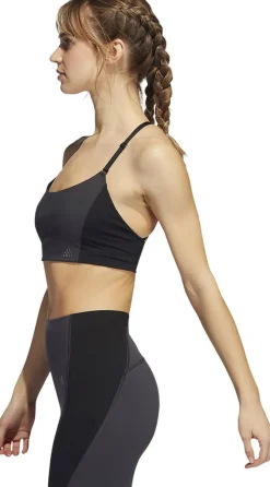 Yoga Studio Light-Support 3-Stripes sports bh