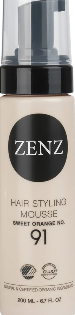 Zenz Organic Styling 91 Hair Styling Mousse Orange 200 ML
