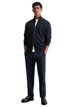 Zipped trainer jacket with raglan s